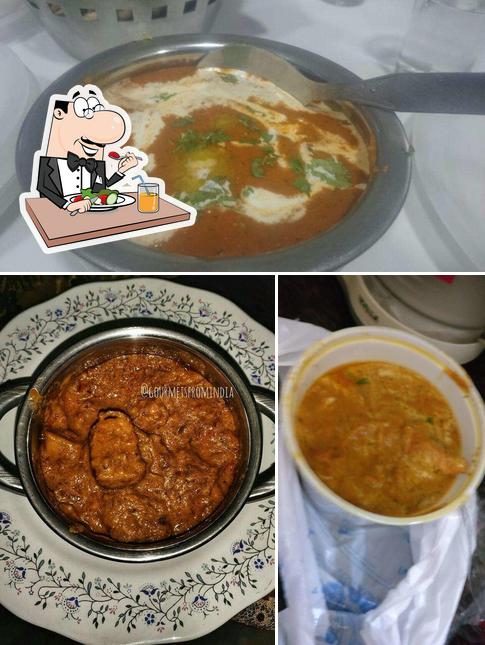 Food at Chawla's chic-inn