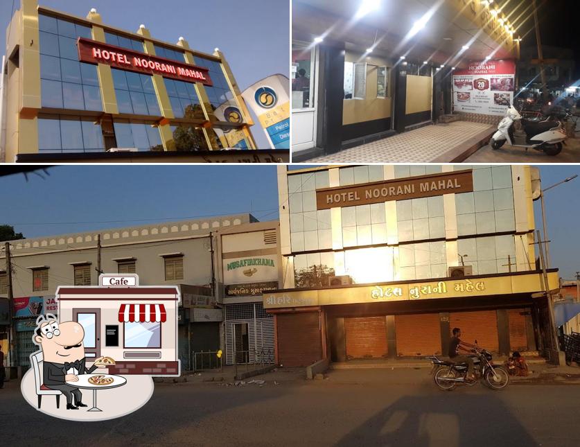 Check out how Hotel Noorani Mahal looks outside