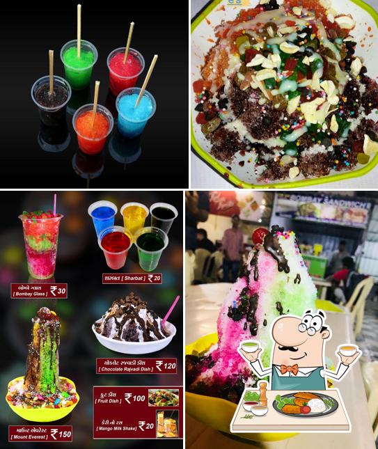 Food at P&P Ice Dishes And Beverages