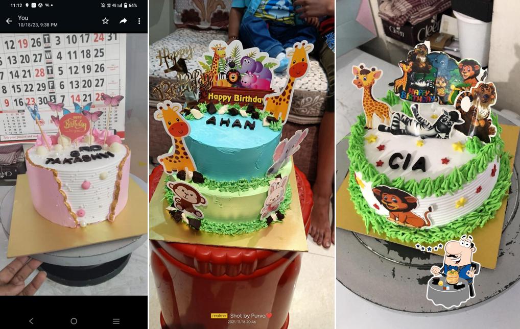 Food at Sonali cake bake