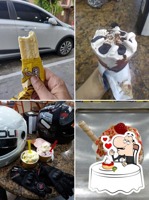 Peça uma das opções doces