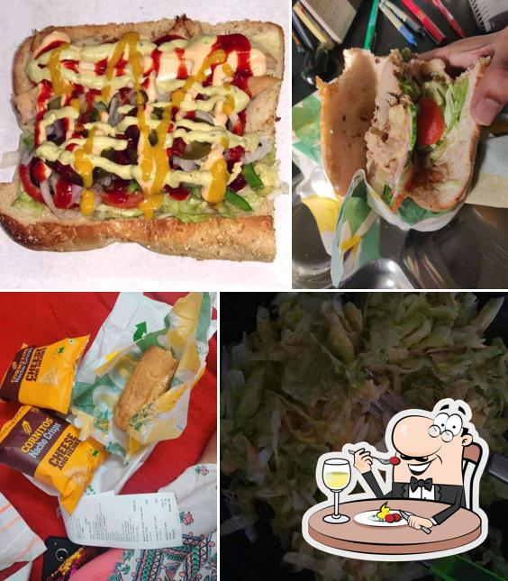 Food at Subway PVR Saket