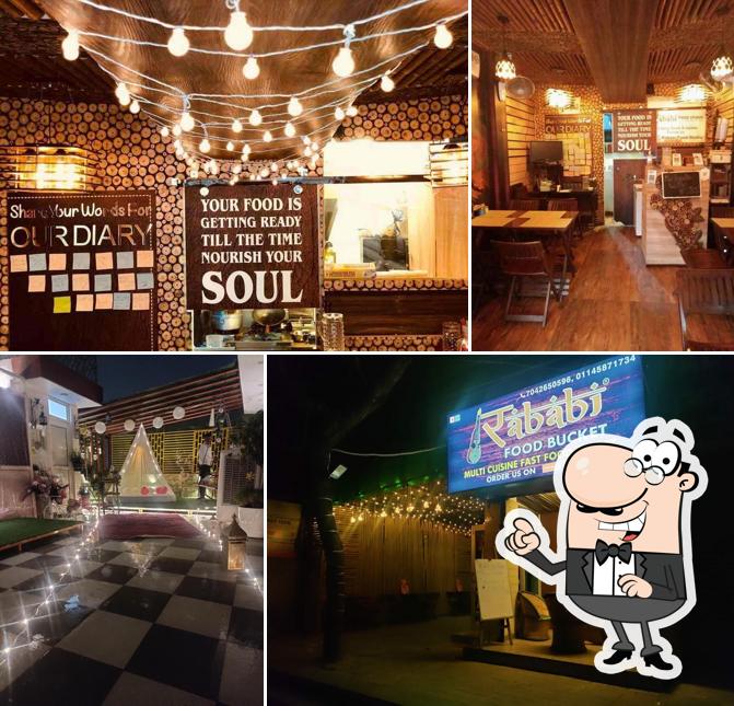 The interior of Rababi Food Studio