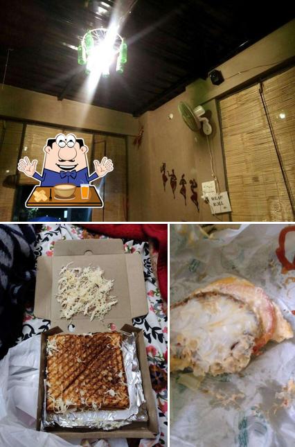 Take a look at the photo depicting food and interior at CrossRoad cafe