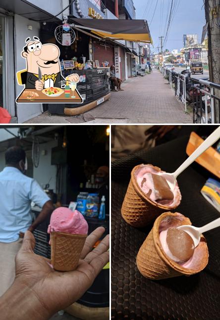 The restaurant's food and exterior