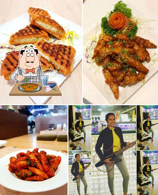 Chicken wings at Cafe Scrabble