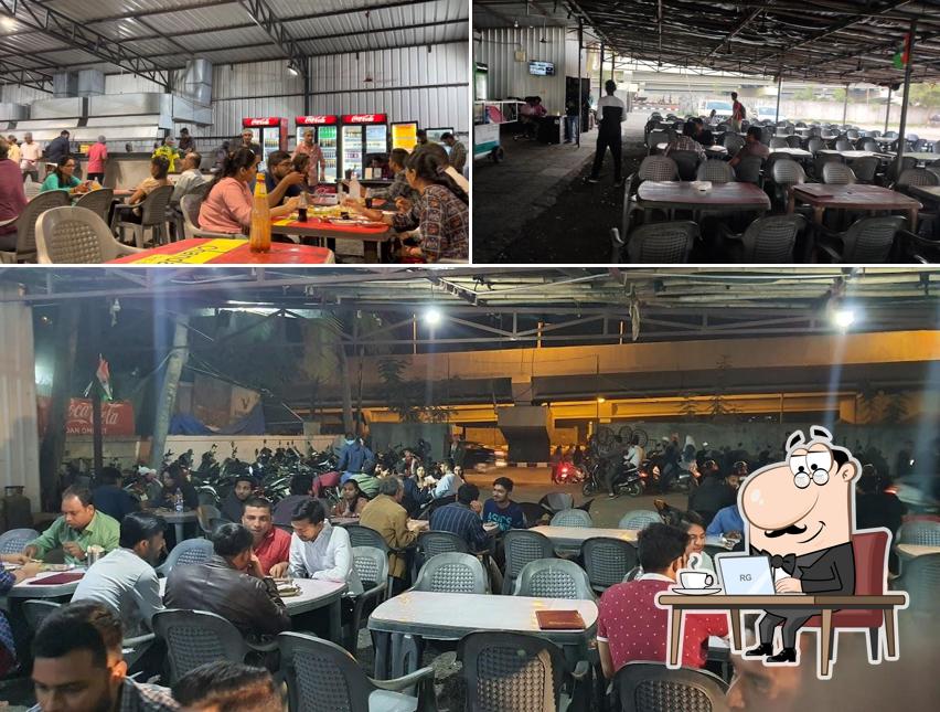 Check out how Chandan Omelette Center looks inside