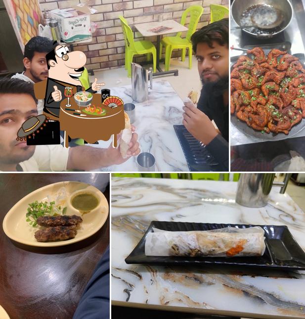 Food at Lazeez Family Restaurant