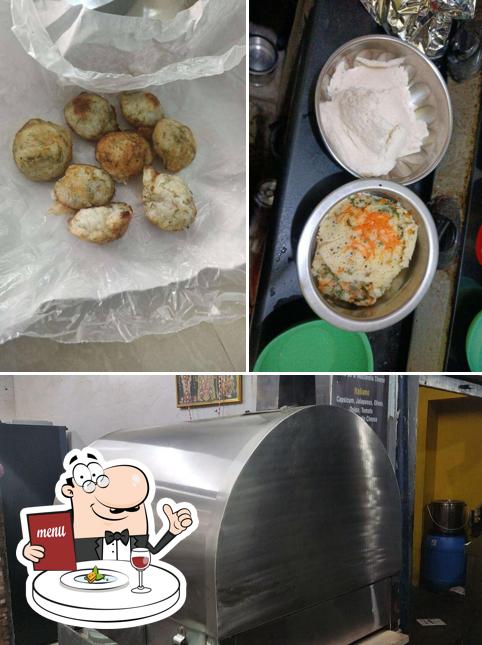 This is the photo depicting food and interior at ಮೈಸೂರು ವೆಜ್ Mysuru Veg