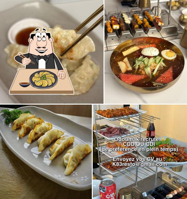 Gyoza à 오두막-小木屋韩餐烤串/Odoumak Restaurant Coréen