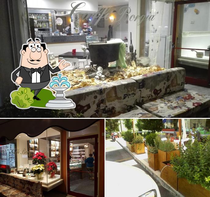 Gli esterni di Caffè Borgia