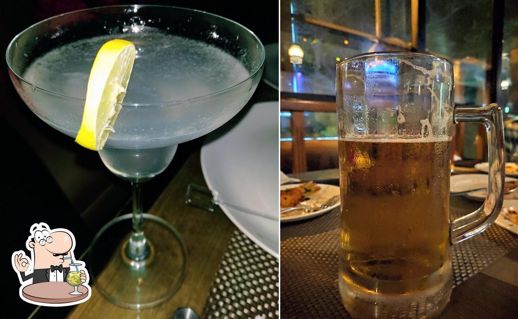 Pick a drink from the menu