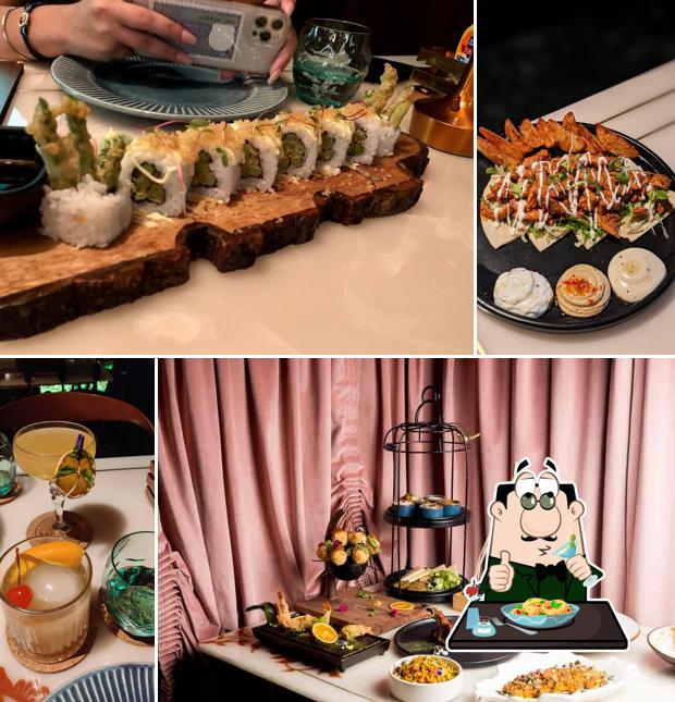 Food at Aviary - Cocktail Nest