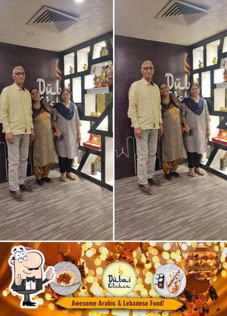 Look at the photo of Dubai kitchen
