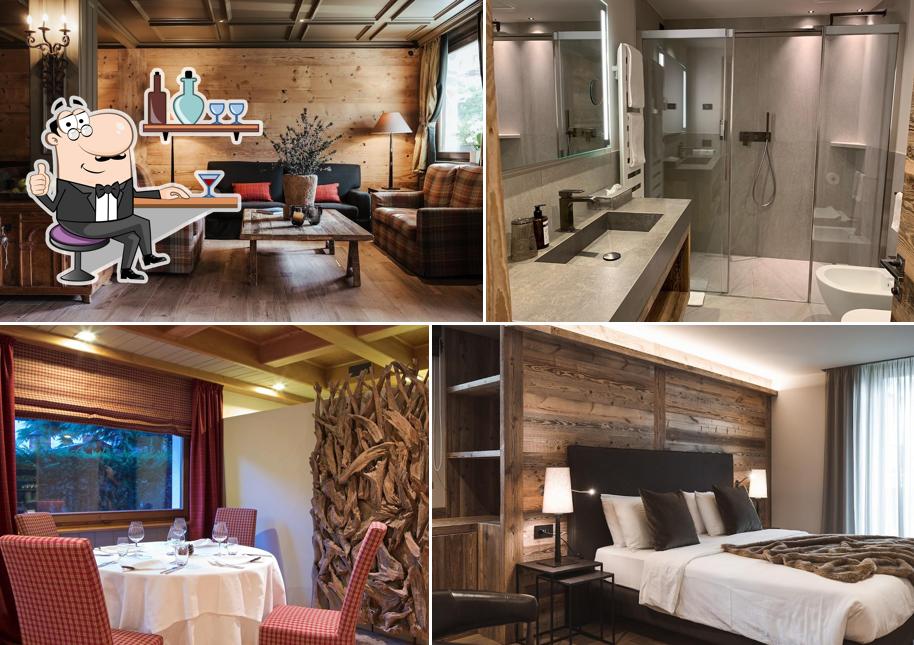 Gli interni di Hotel Alù Bormio