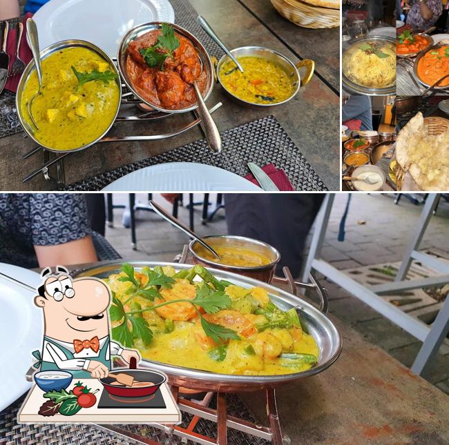 Pollo al curry al Kesar