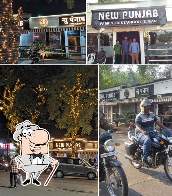 The exterior of New Punjab Hotel