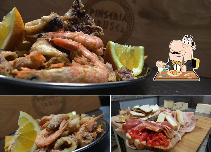 Cibo al Pinseria Etrusca