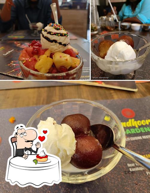 Sindhoora Gardenia - Garudacharpalya Mahadevapura provides a variety of desserts