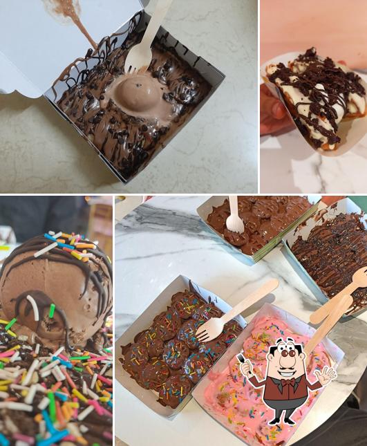 Food at The Mini Pancake Shop