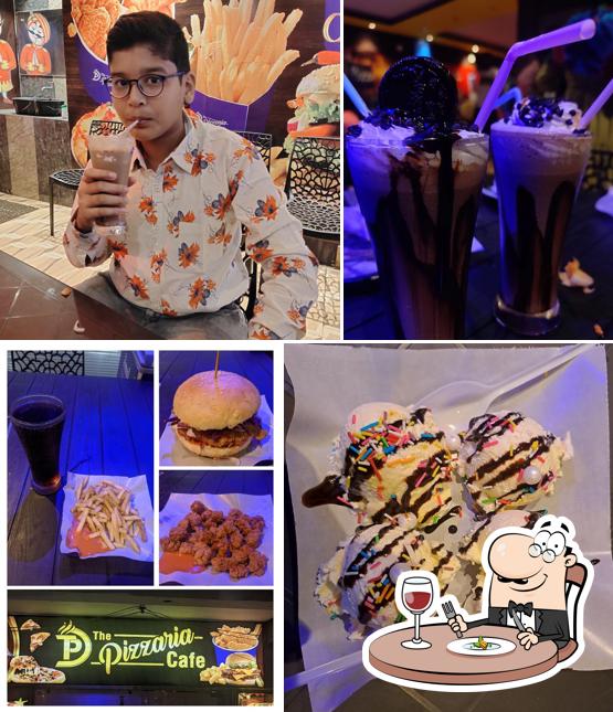 Meals at The Pizzaria Cafe