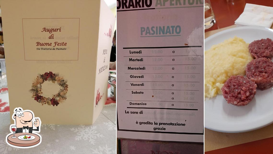 Cibo al Trattoria Pasinato