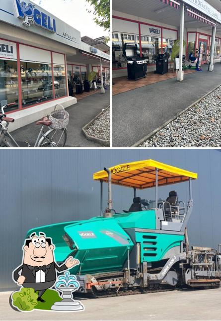 Gli esterni di Vögeli Elektrofachgeschäft und Küchenbau AG