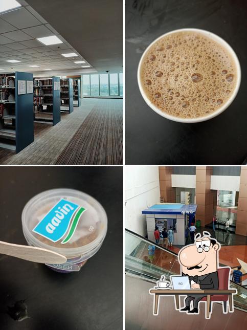 The interior of Aavin