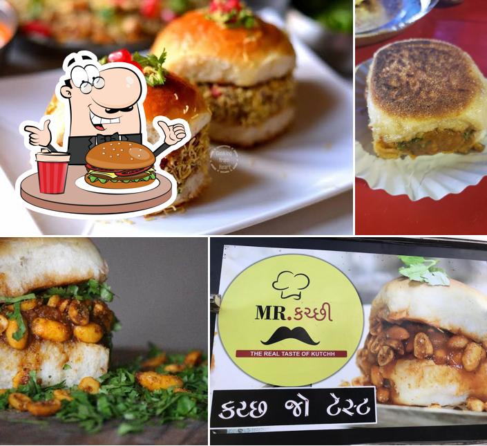 Try out one of the burgers served at Kutchhimadu Dabeli and vadapau