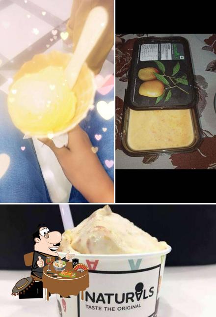 Food at Naturals Ice Cream