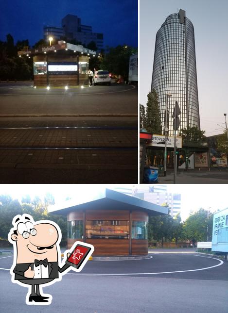 Goditi la vista dall'area esterna di Hot&Fresh