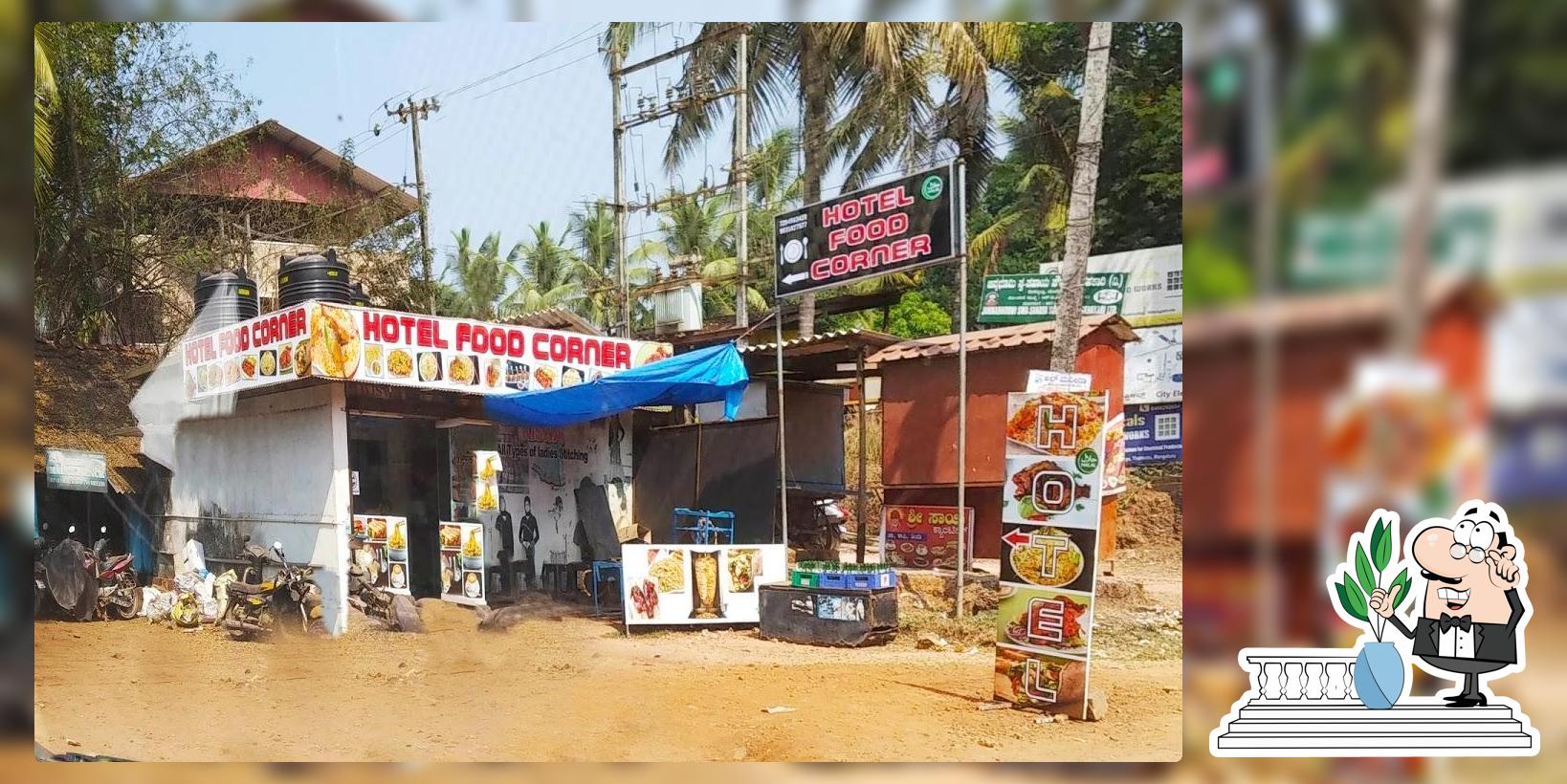 Check out how Hotel Food Corner looks outside