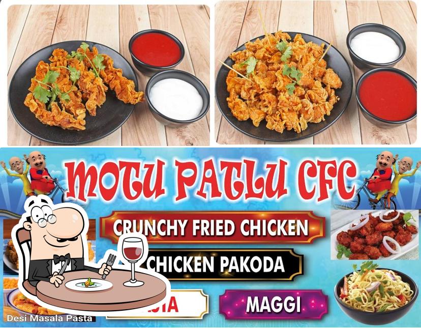 Food at Motu Patlu Fastfood, Bhubaneswar