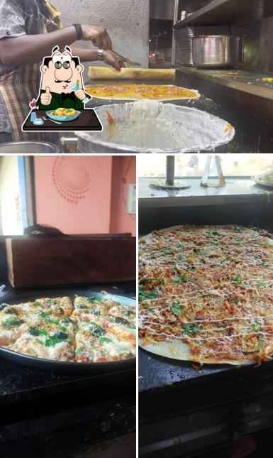 Macaroni and cheese at Shiv Shakti idli sambhar