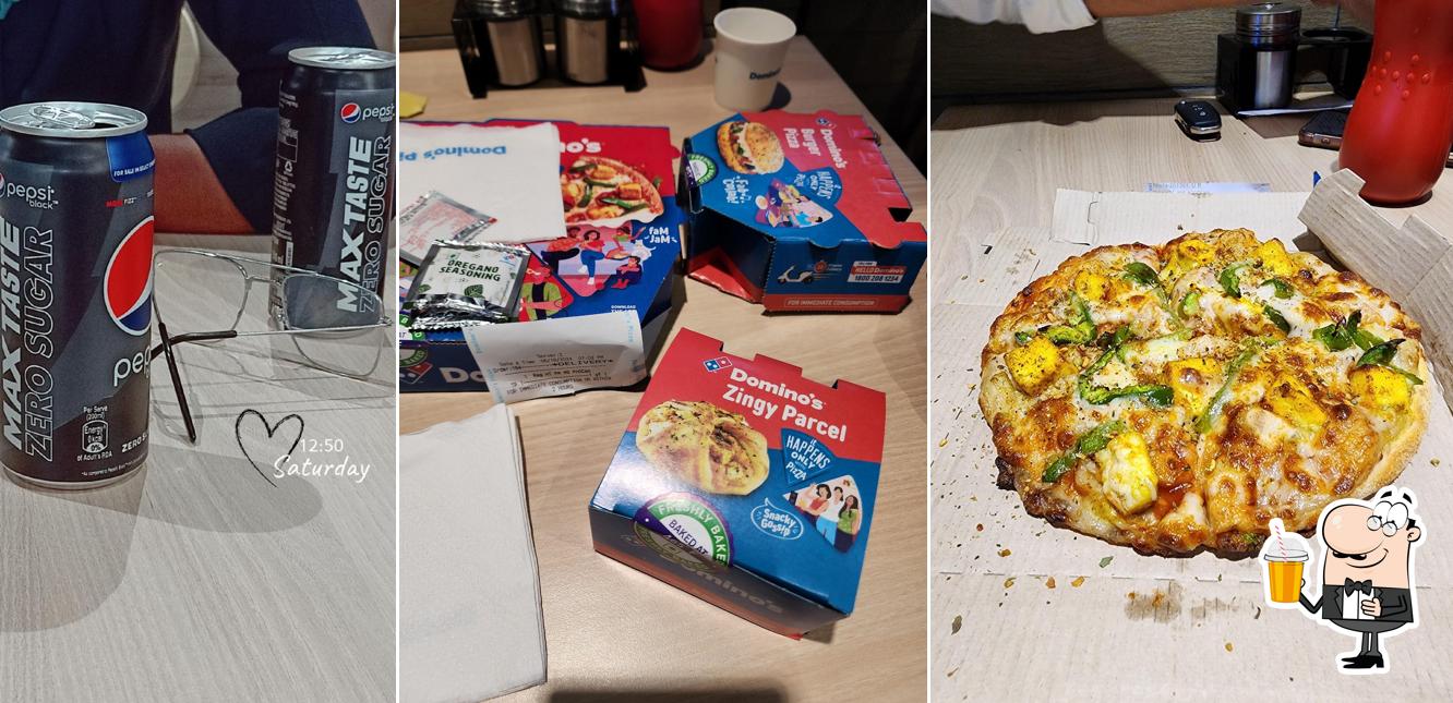 Enjoy a drink at Domino's Pizza VKNS Complex, Sultanpur