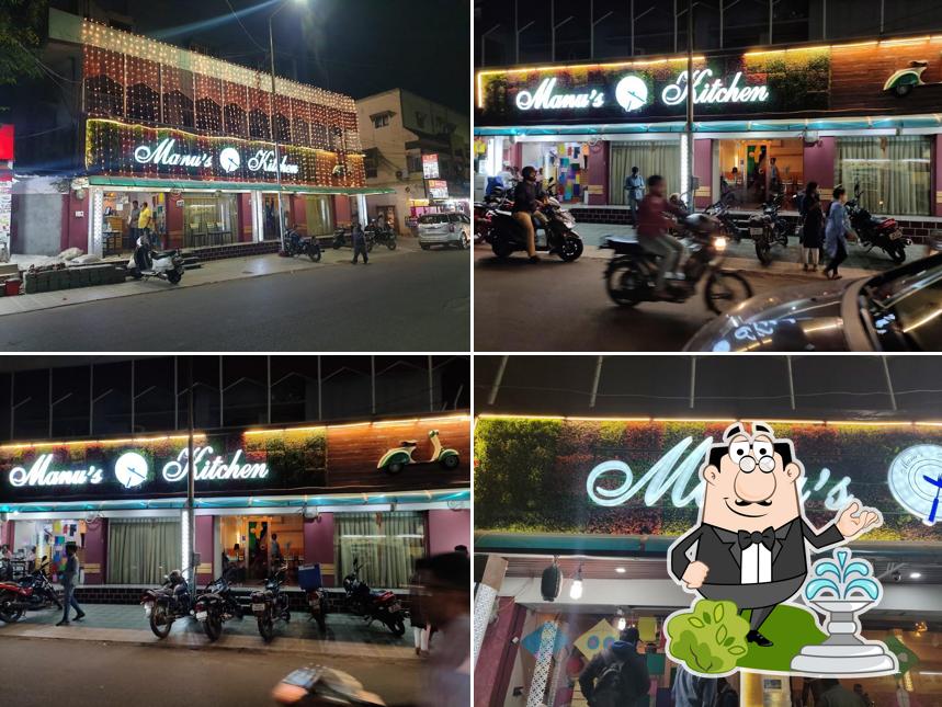 Enjoy the view outside Manu's Kitchen