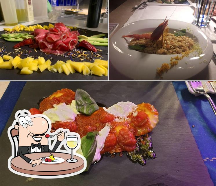 Cibo al Pane e champagne