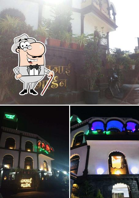 Enjoy the view at the outside area of Ranjai Garden