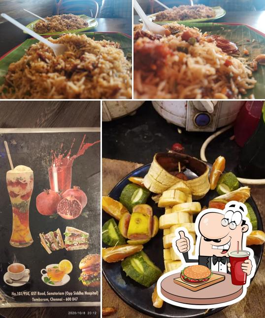 Try out a burger at Bavachi Cafe