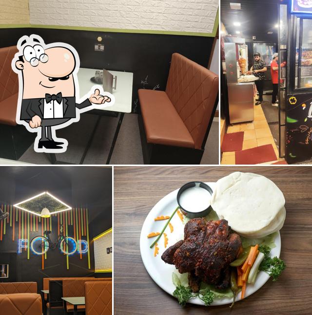 The interior of CafeRoll Restaurant