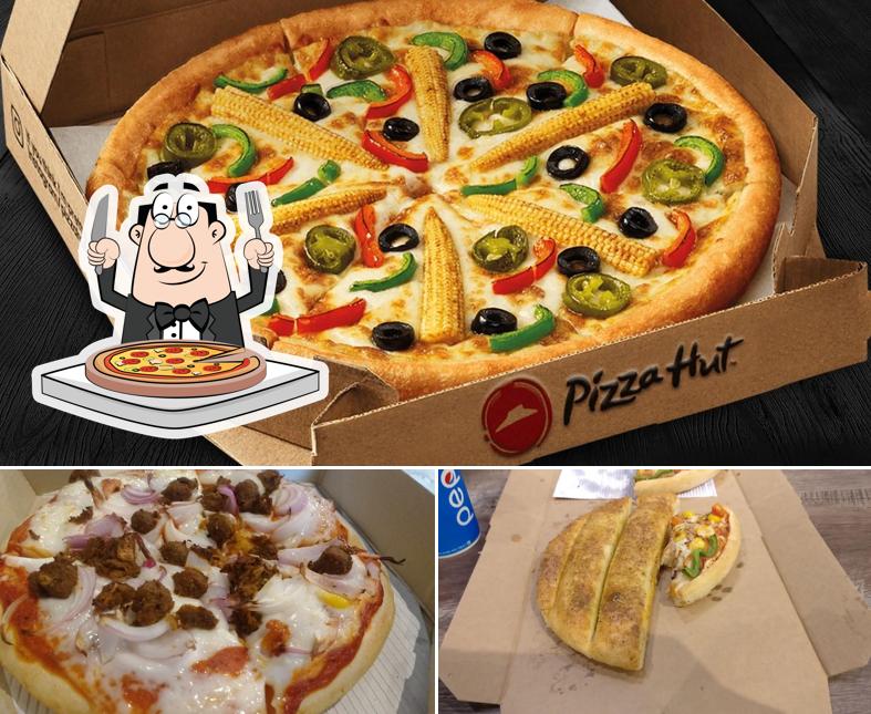 Order various types of pizza