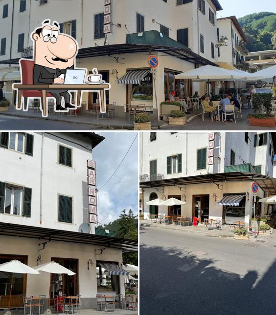 Gli interni di Bar Roma Di Tomei