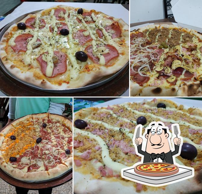 Consiga diversos variedades de pizza