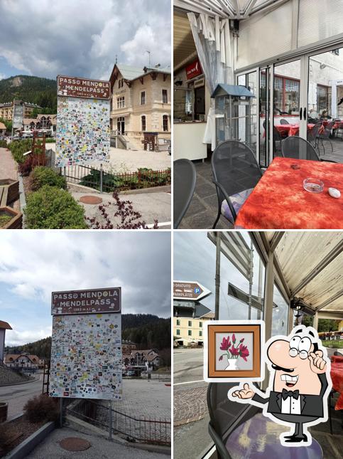 La interni e esterno del ristorante