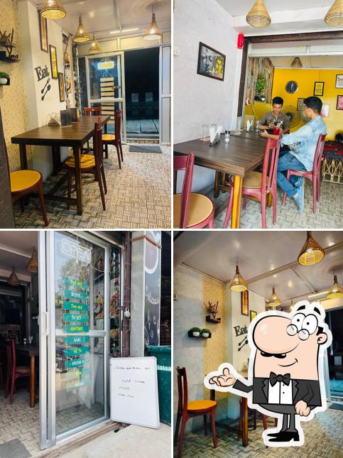 The interior of Bombay restro & cafe