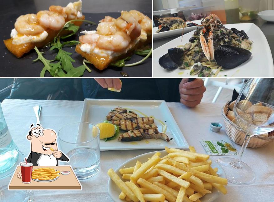 Patatine fritte al Centro Sportivo La Rosa