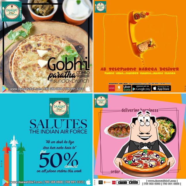 Get various types of pizza