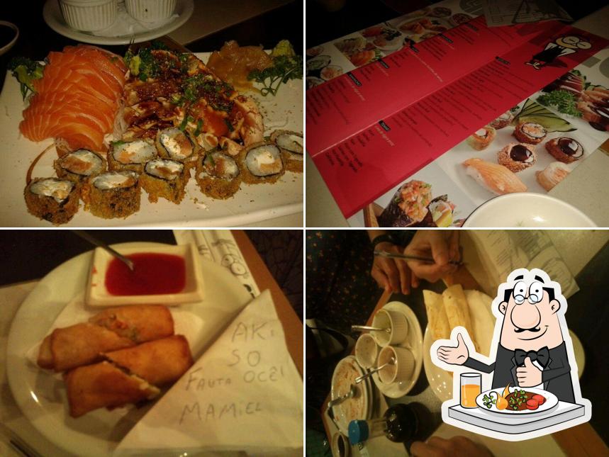 Comida em Mizu Japonês e Mexicano