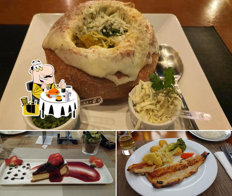 Platos en Vemaguet 67 Microcervejaria e Choperia