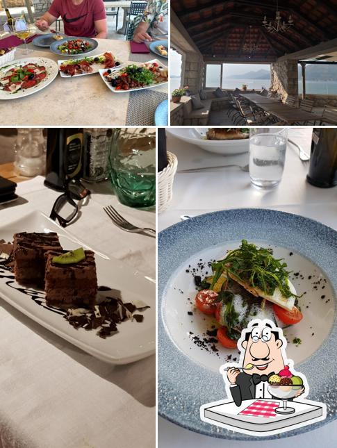 Villa Ruza propone un'ampia gamma di dolci